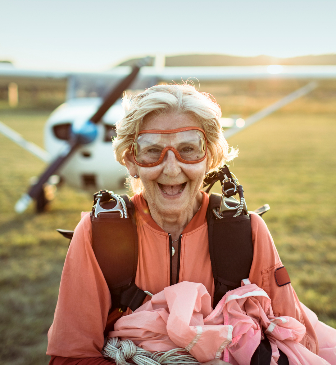 Senior Skydiver